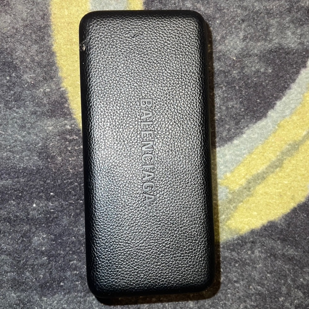 Balenciaga Black Ski Cat Sunglasses